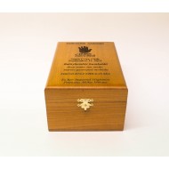 Galvano Caja de madera Alerce grande