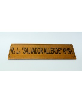 Placa madera grabada 2